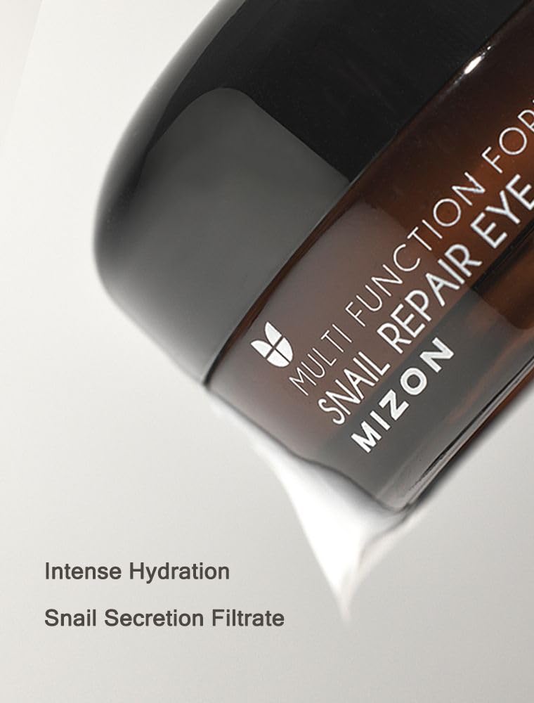 MIZON Full Korean Skincare Set – Snail Repair Collection with Cleanser, Ampoule, Cream & Eye Cream