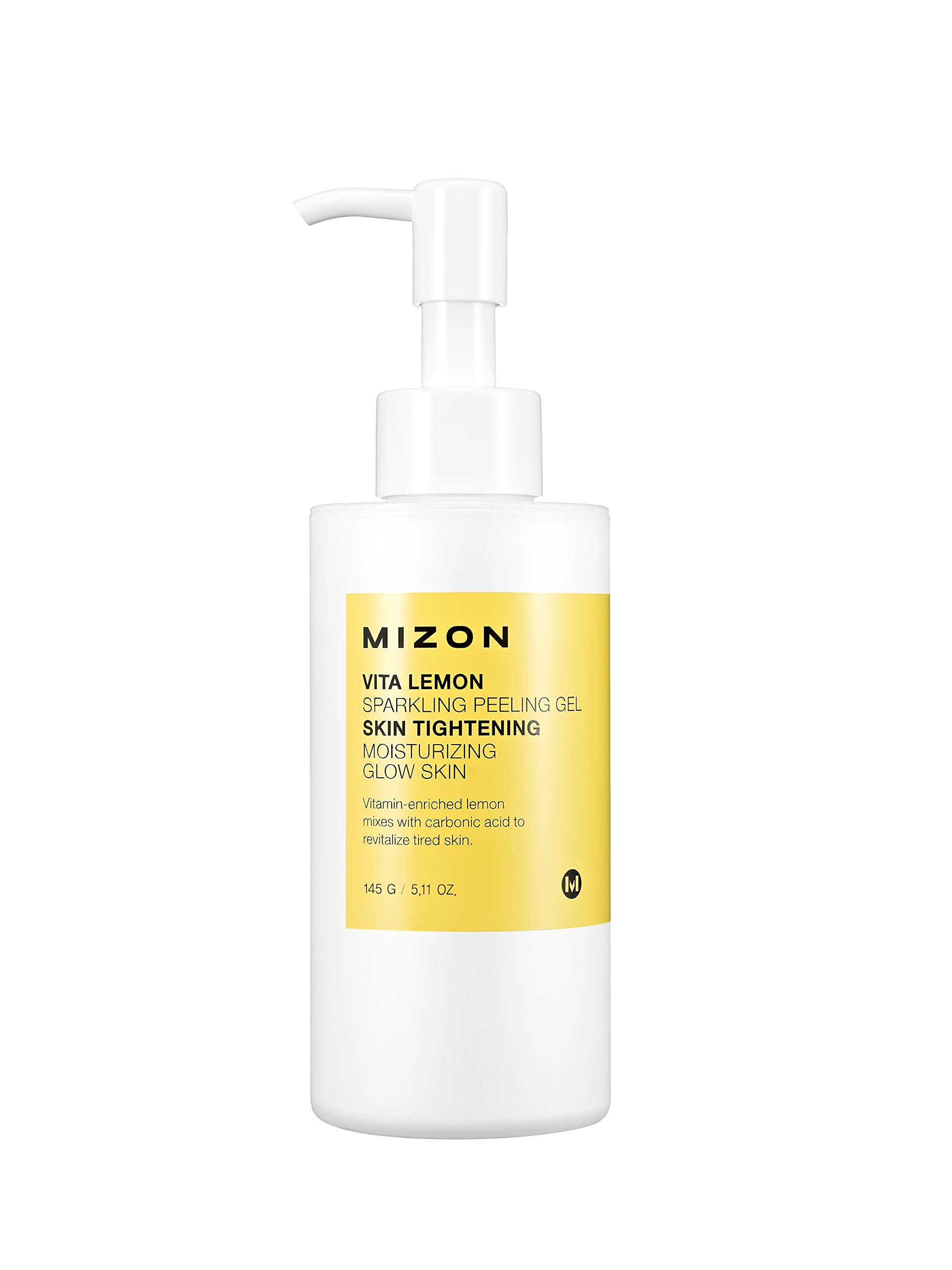 MIZON Vita Lemon Peeling Gel – Exfoliating with Lemon Peel Oil & Sparkling Water (150g)