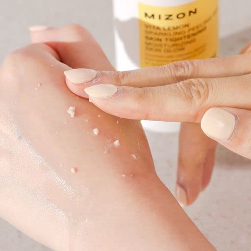 MIZON Vita Lemon Peeling Gel – Exfoliating with Lemon Peel Oil & Sparkling Water (150g)