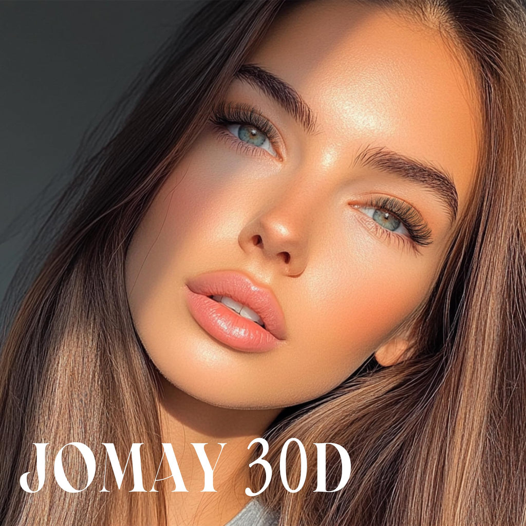 MJJOMAY JoMay Lash Clusters Kit 560Pcs – Wispy Volume Lashes with Bond & Seal, Tweezers & Glue, Beginner Friendly D Curl 10–18mm