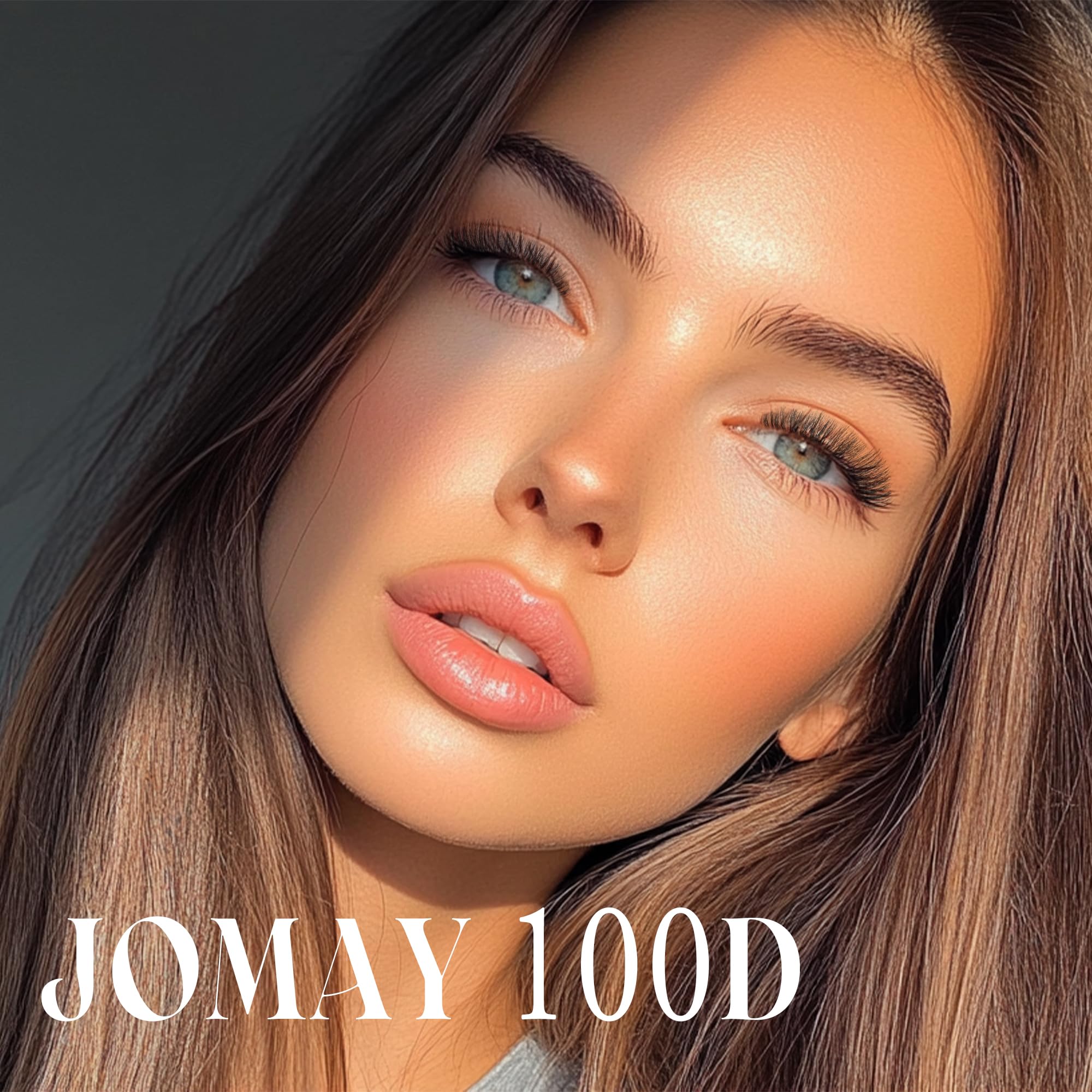 MJJOMAY JoMay Lash Clusters Kit 560Pcs – Wispy Volume Lashes with Bond & Seal, Tweezers & Glue, Beginner Friendly D Curl 10–18mm