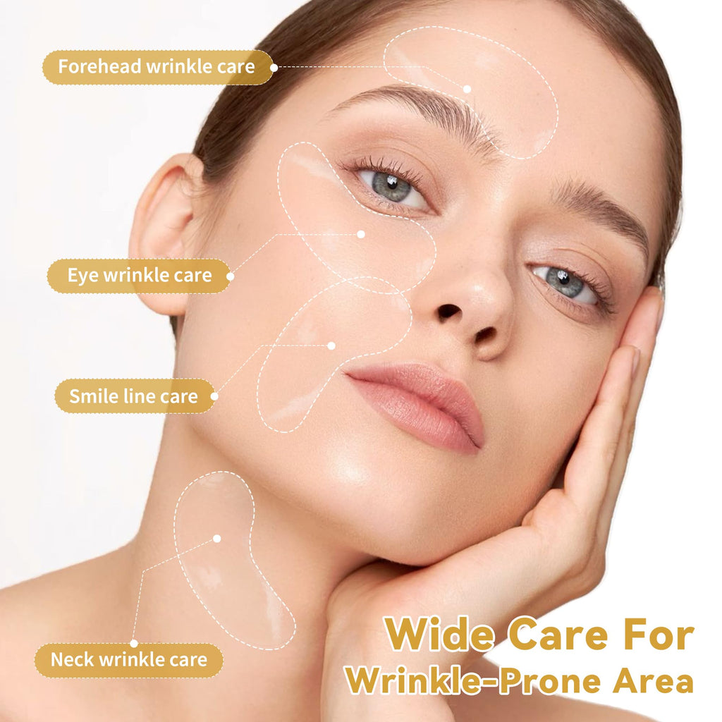 MLDWYH Under Eye Patches – 24K Gold, Hyaluronic Acid & Rose (30 Pairs)