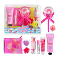 M&U MAKE YOU UP Lip Gloss Set for Girls – 11-Piece Lip Gloss Collection with Ice Cream & Lollipop Shapes