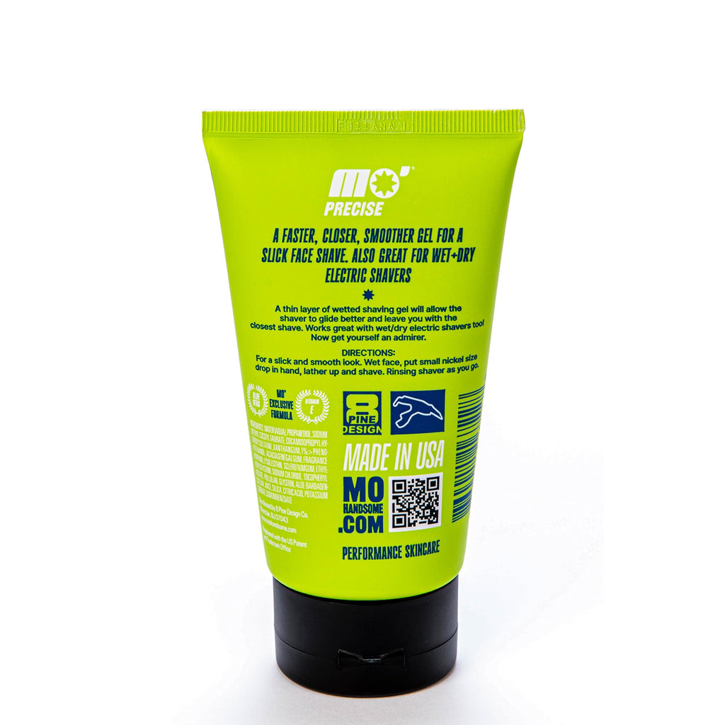 Mo' Handsome Premium Shave Gel for Men – Smooth Glide, Hydration & Aloe Vera | Made in USA