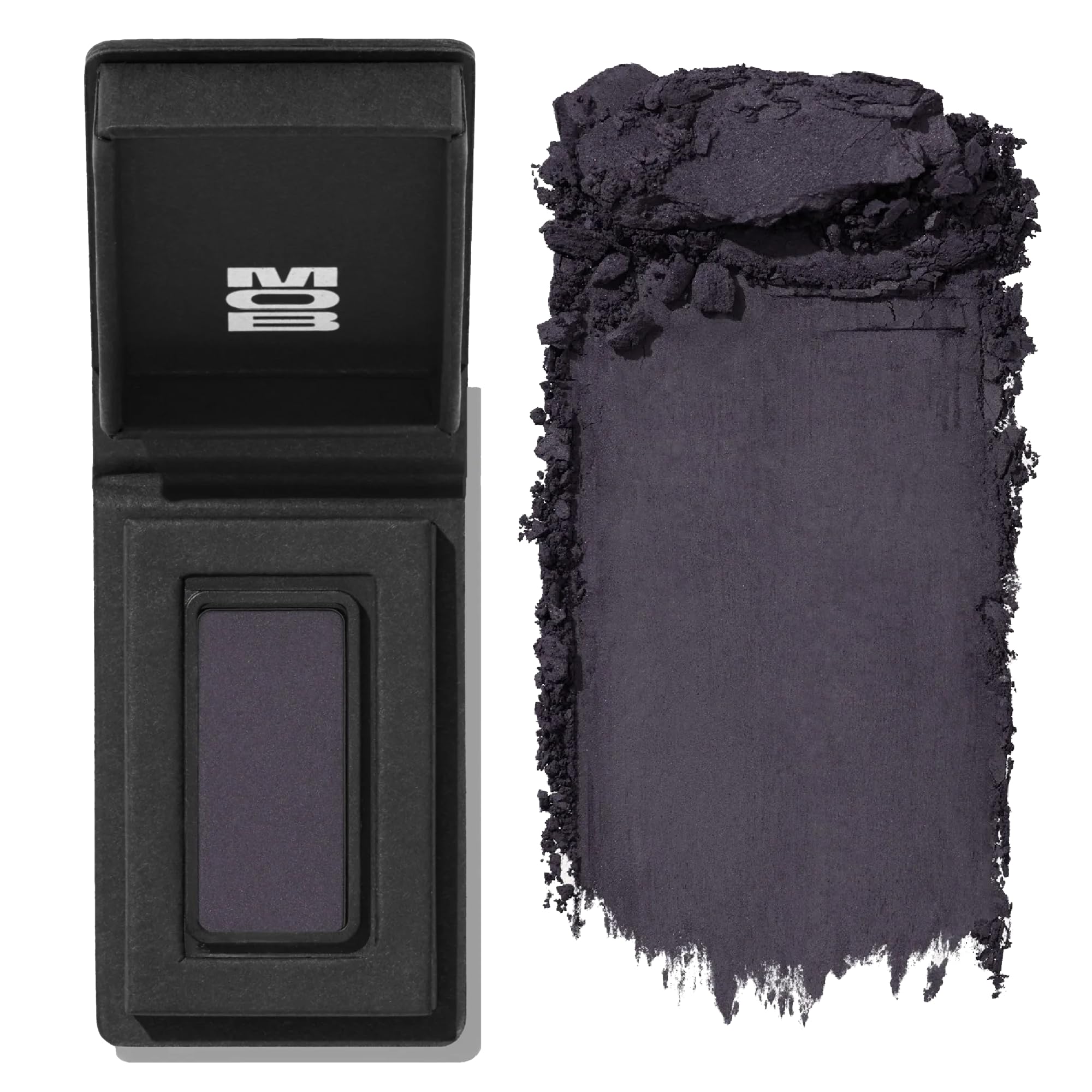 MOB Beauty Eyeshadow M14 Matte Indigo Grey – Vegan, Talc-Free, Refillable for Soft to Smoky Looks