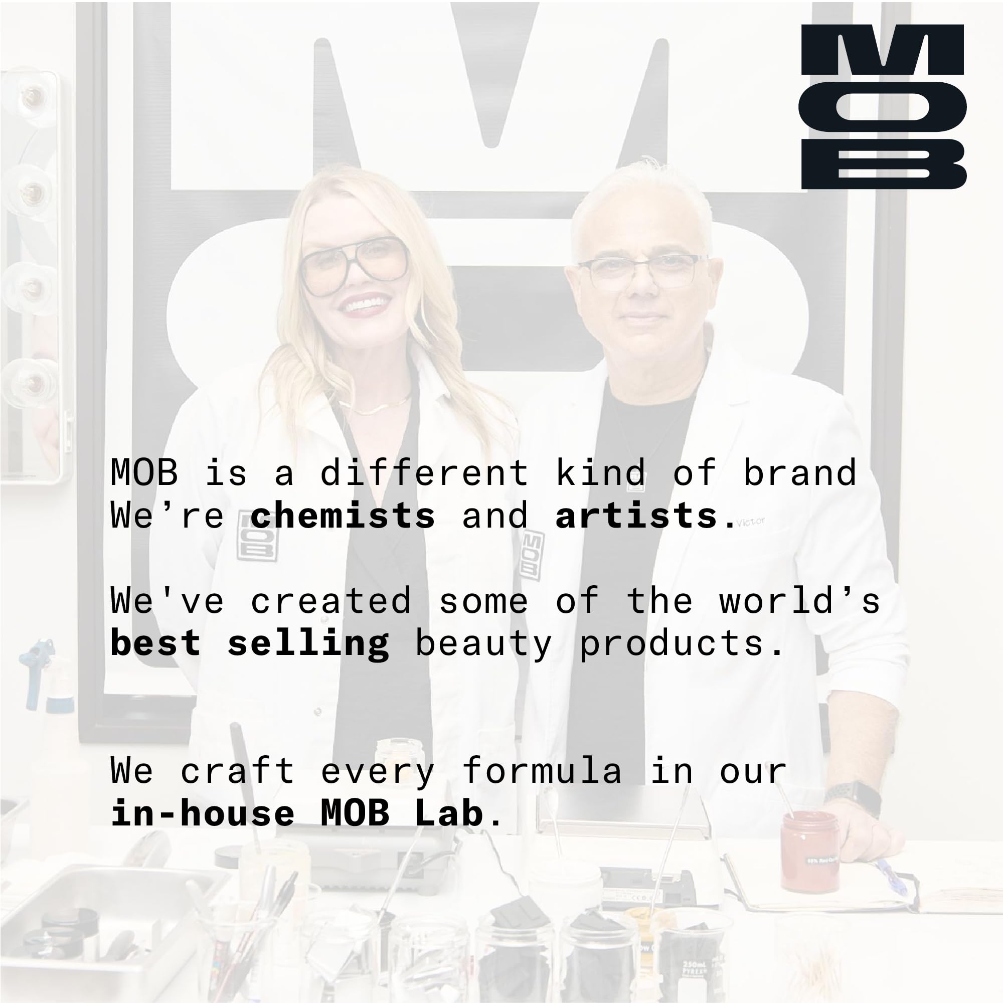 MOB Beauty Eyeshadow M6 Matte Warm Beige – Everyday Neutral, Cruelty-Free, Vegan