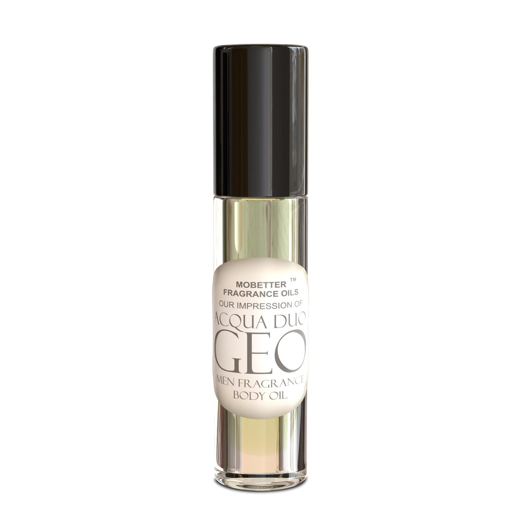 MOBETTER FRAGRANCE OILS Acqua Duo Geo Cologne Body Oil for Men – 10ml Roll-On