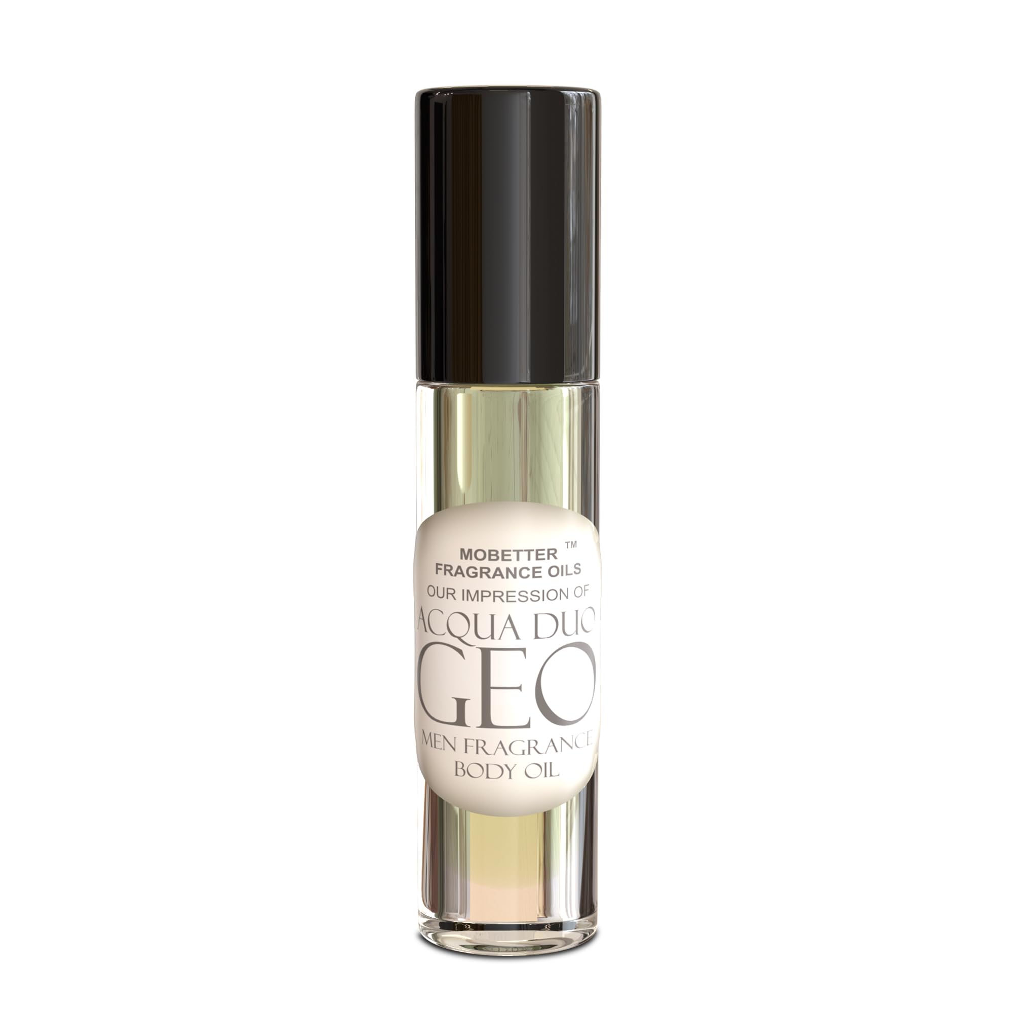 MOBETTER FRAGRANCE OILS Acqua Duo Geo Cologne Body Oil for Men – 10ml Roll-On