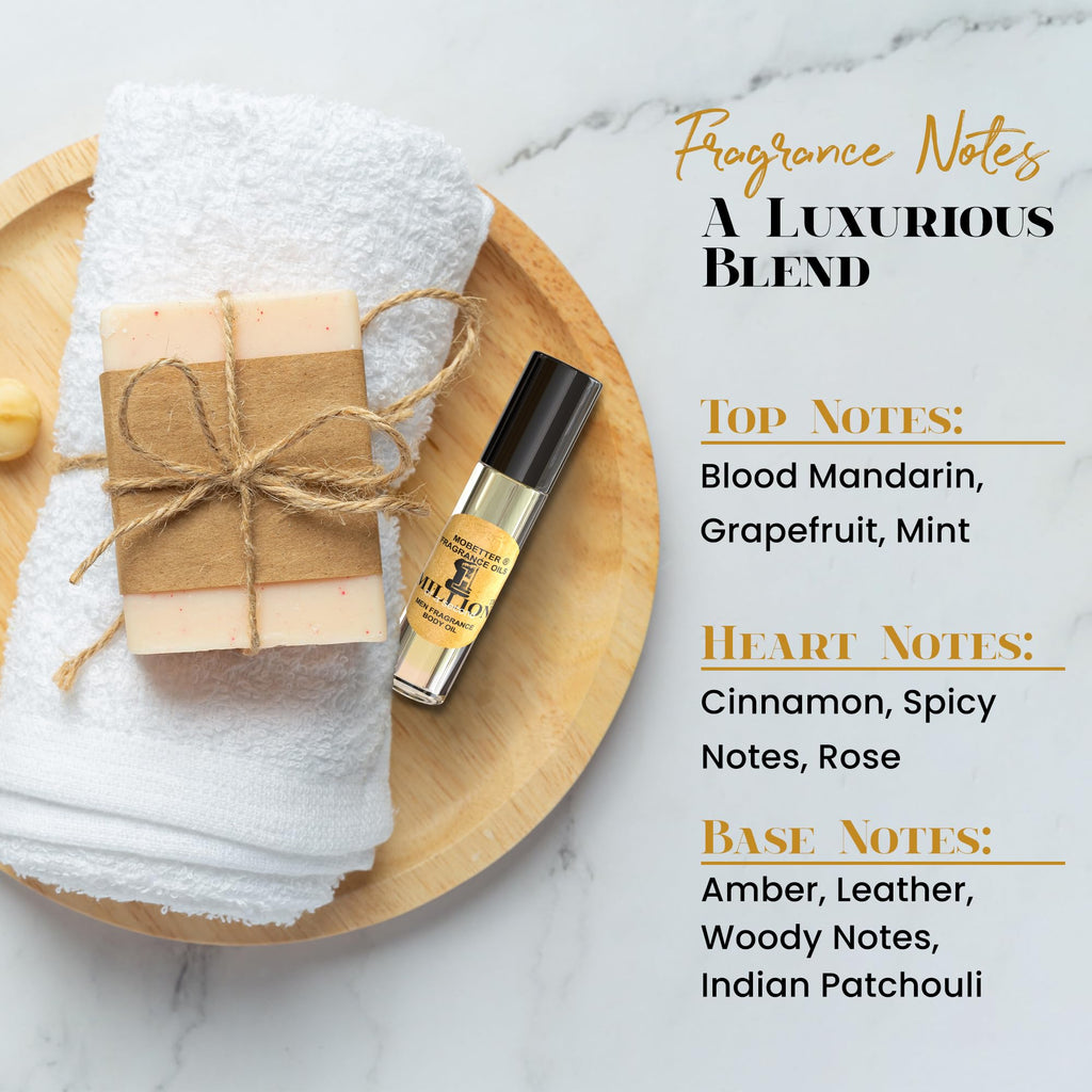 MOBETTER FRAGRANCE OILS 1 Millionth of a Second Men’s Body Oil – Roll-On Scent