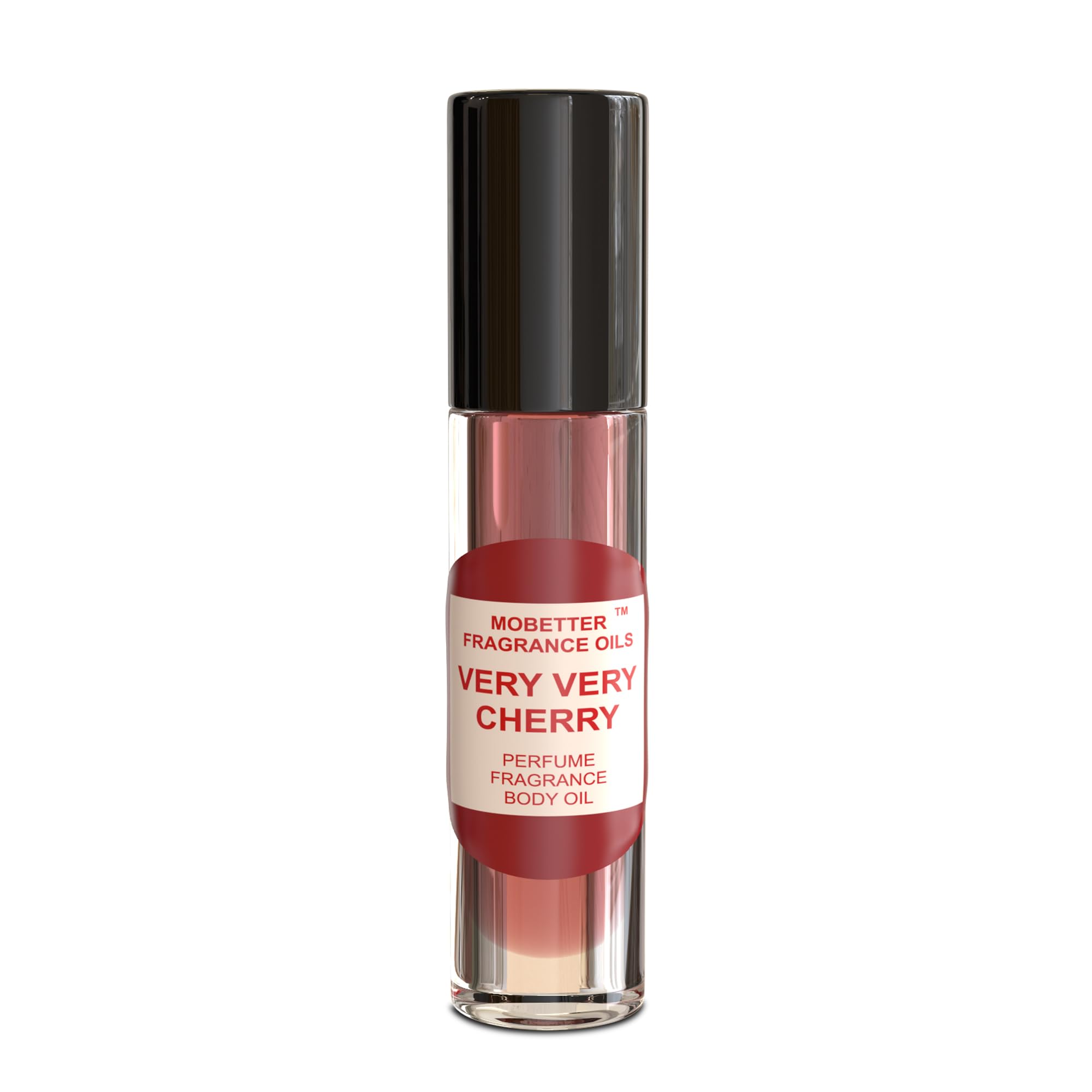 MOBETTER Very Very Cherry Unisex Body Oil Perfume – Long-Lasting, Alcohol-Free