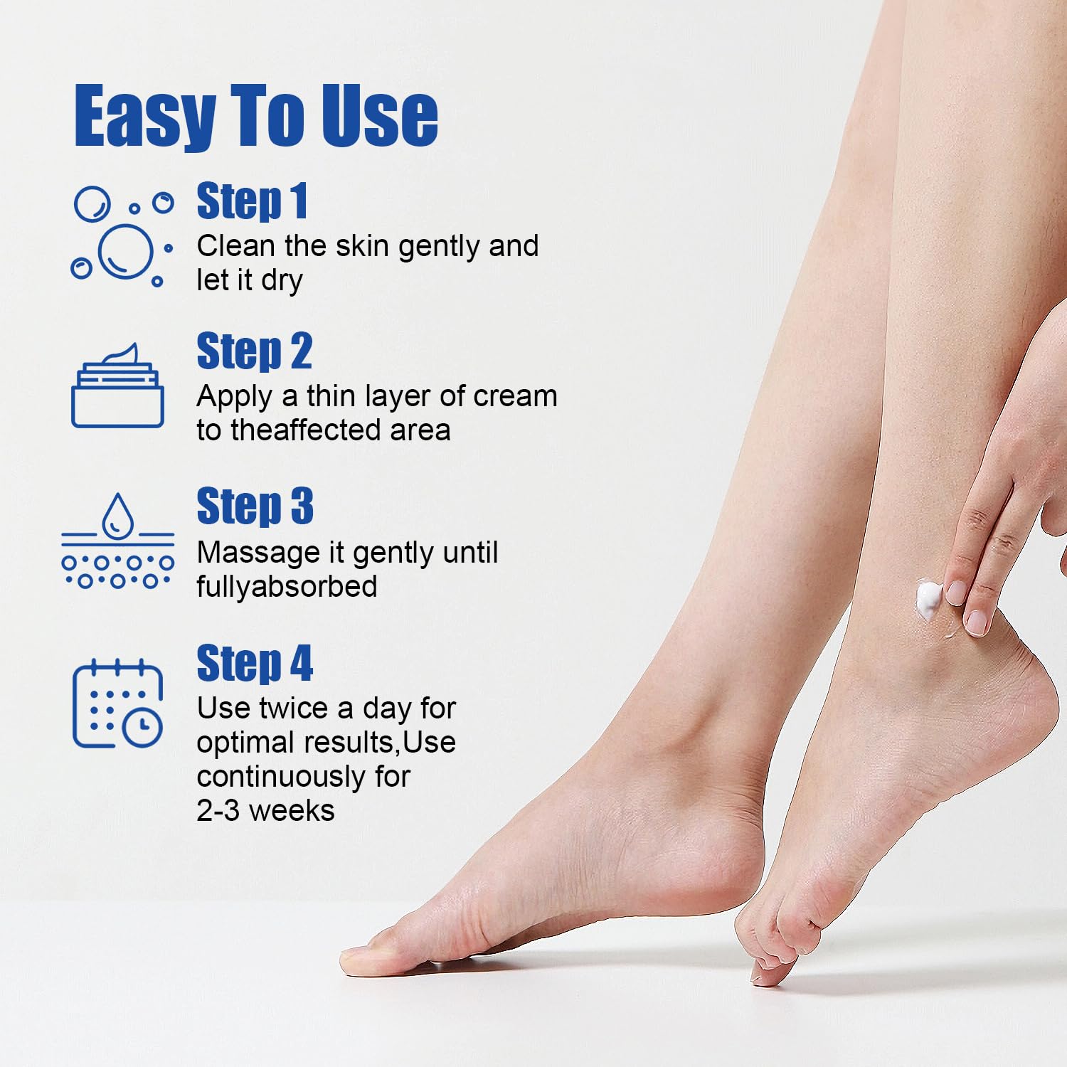 MOC LINK Urea Cream 60% + 2% Salicylic Acid for Feet – Deep Hydration & Softening (10.1 oz)