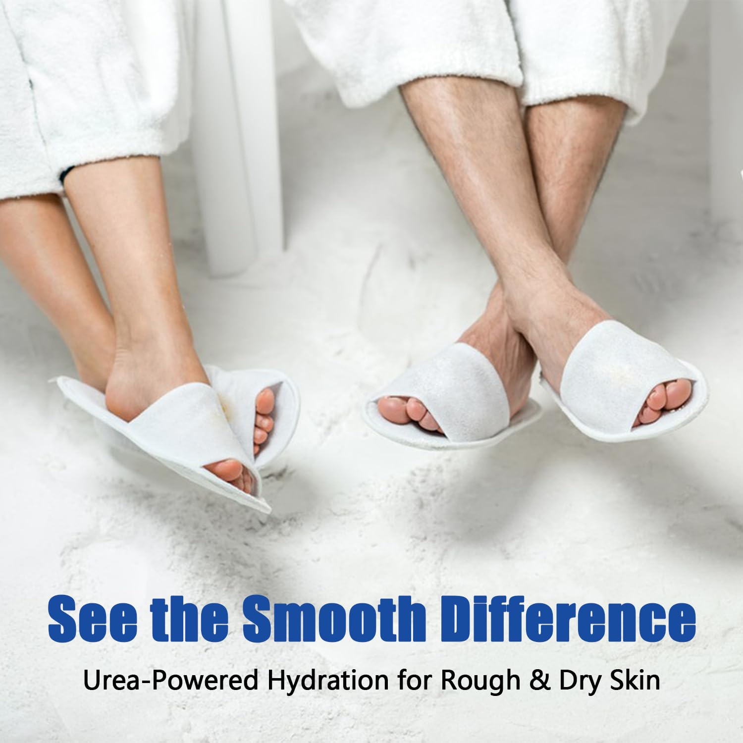 MOC LINK Urea Cream 60% + 2% Salicylic Acid for Feet – Deep Hydration & Softening (10.1 oz)
