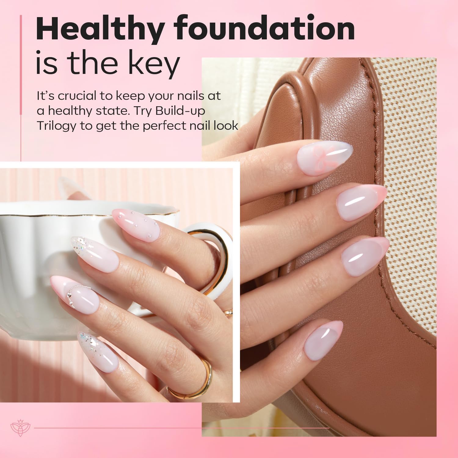 Modelones Nail Dehydrator & Primer with Builder Gel — 3-Piece Thickening Kit (10ml each)