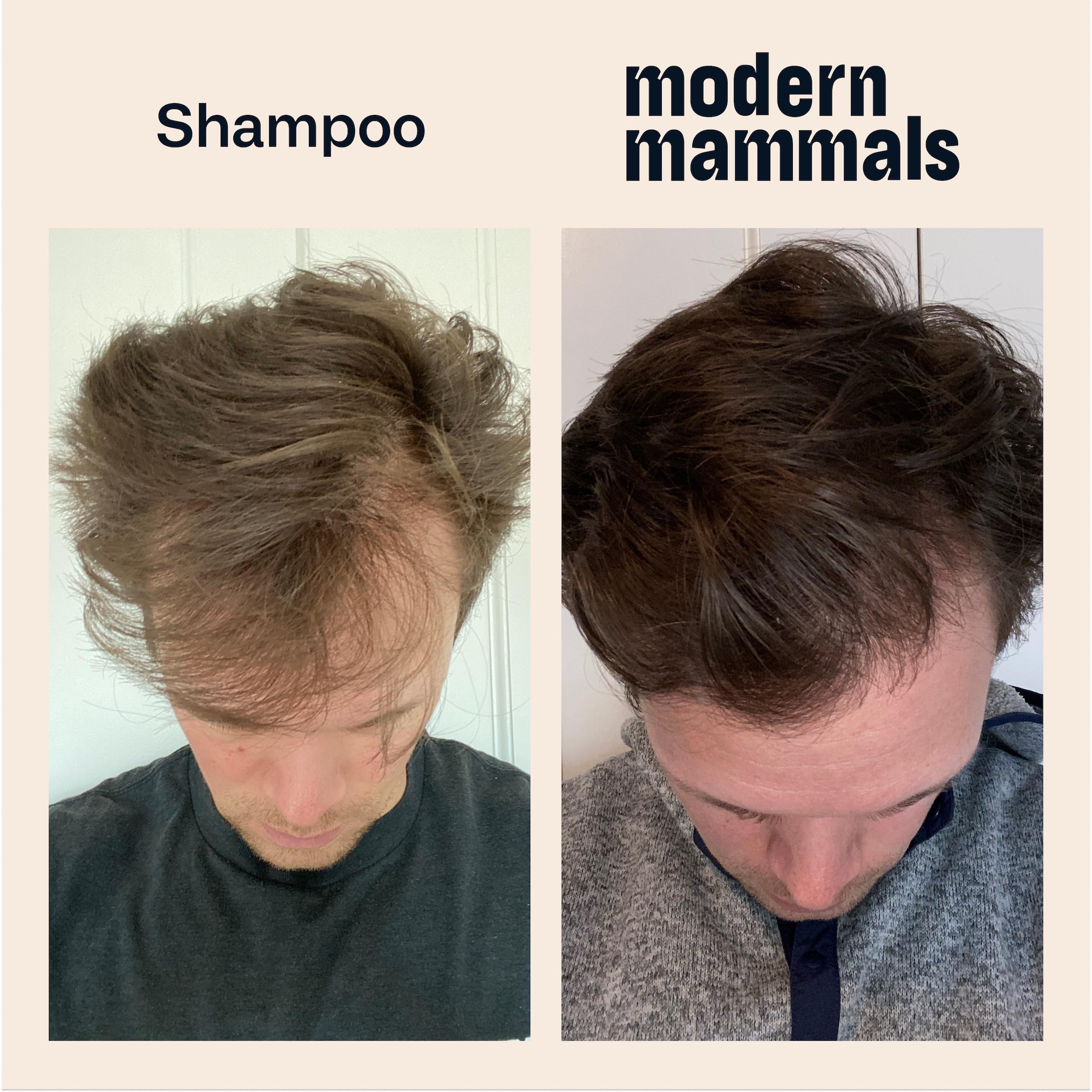 Modern Mammals Light Shampoo Bar – Minimalist, Fragrance-Free, Vegan Hair Care (1 Bar + BarBag)
