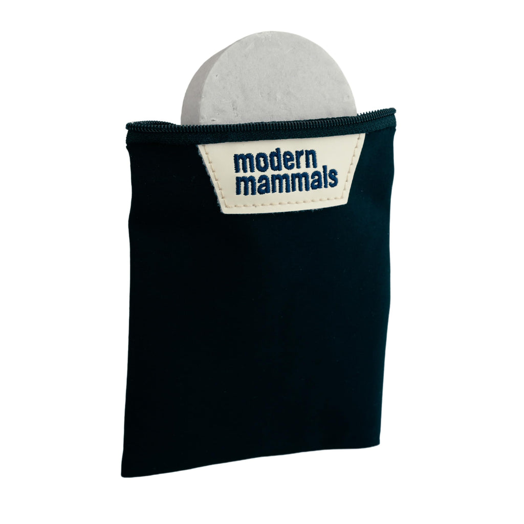 Modern Mammals Light Shampoo Bar – Minimalist, Fragrance-Free, Vegan Hair Care (1 Bar + BarBag)