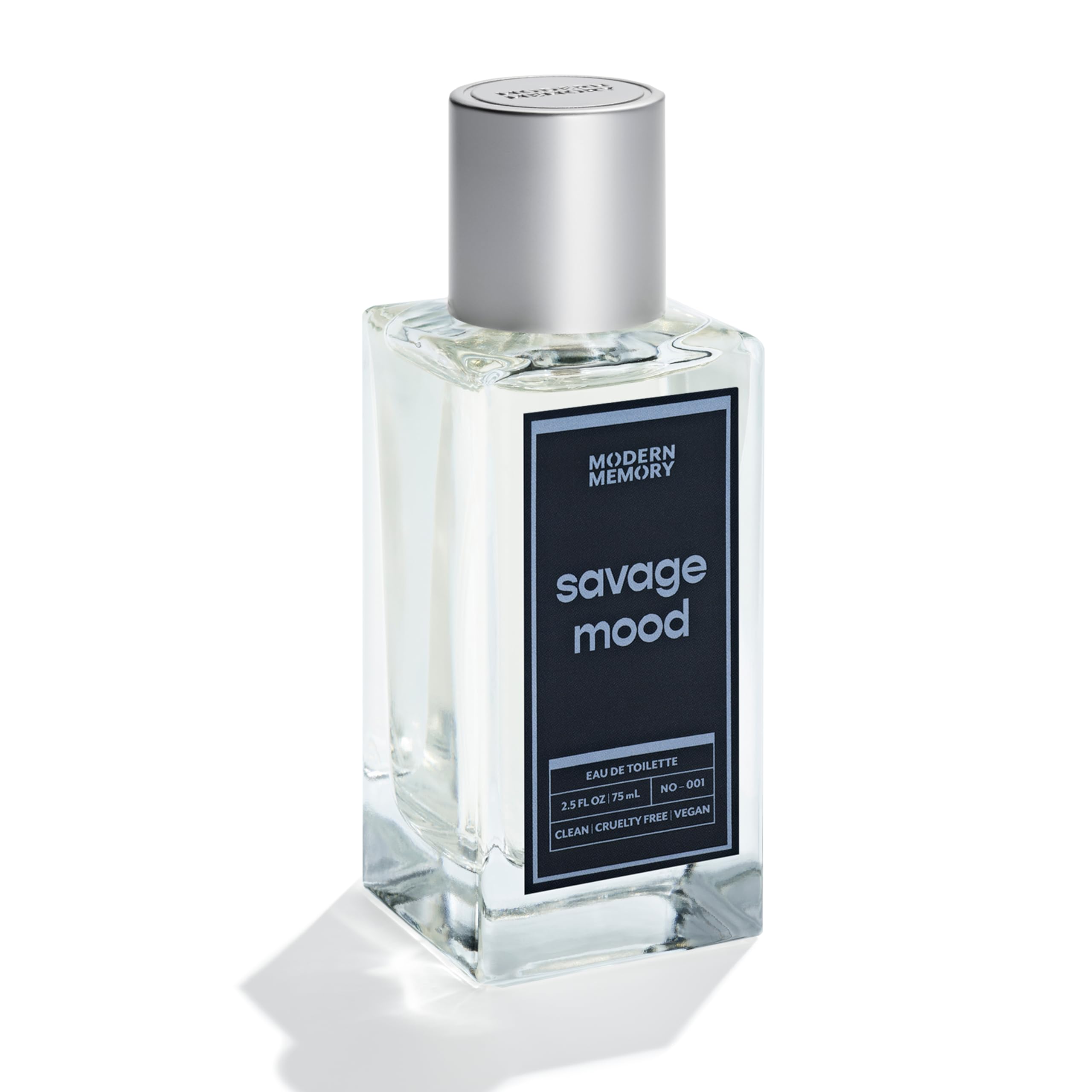 Modern Memory Savage Mood Eau de Toilette for Men, 2.5 fl oz | Bergamot, Wild Lavender & Patchouli