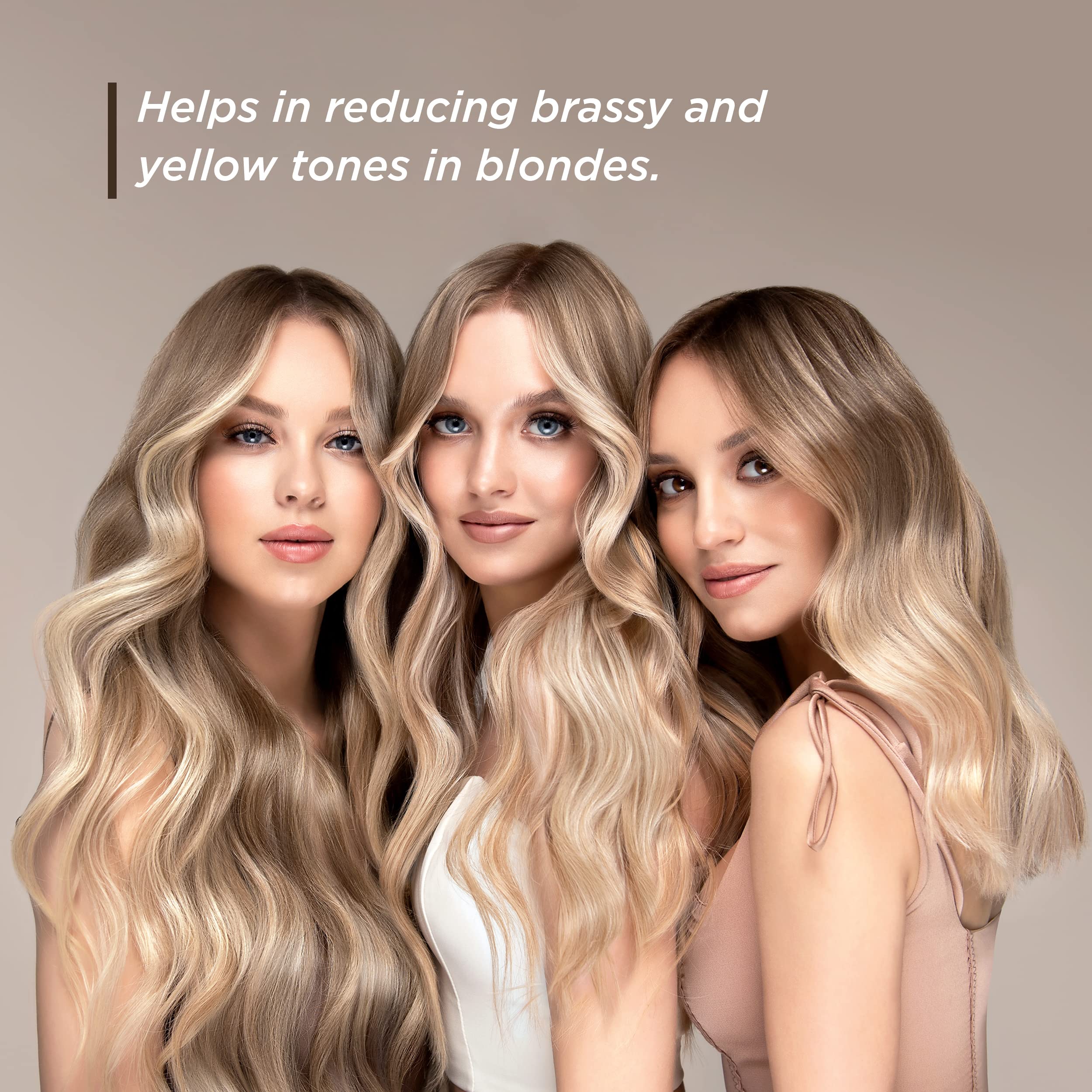 MOEHAIR Color Vibrant Blonde Shampoo — Neutralizes Brassiness | Color-Protect Purple Shampoo | Paraben & Sulfate Free | 12 fl oz