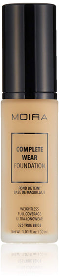 Moira Complete Wear Foundation 325 True Beige – Long-Wear Matte Coverage