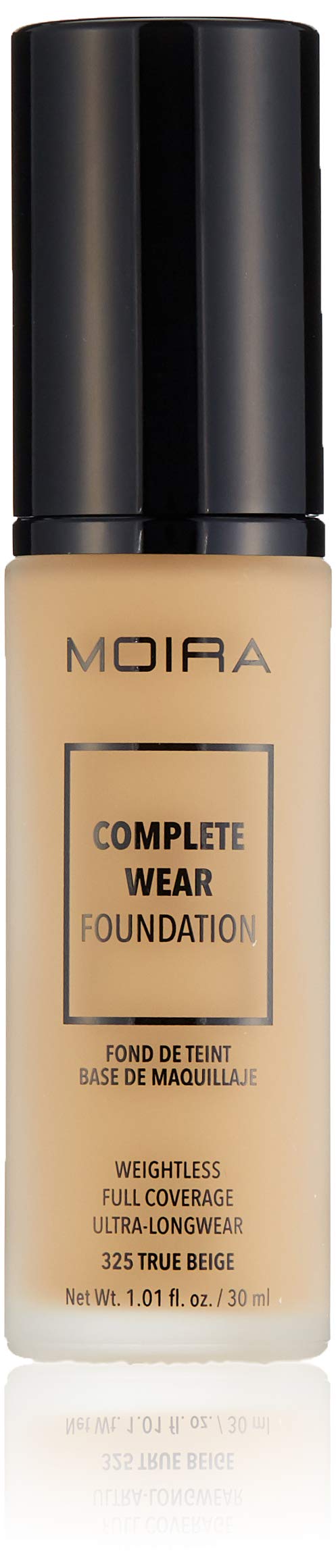 Moira Complete Wear Foundation 325 True Beige – Long-Wear Matte Coverage