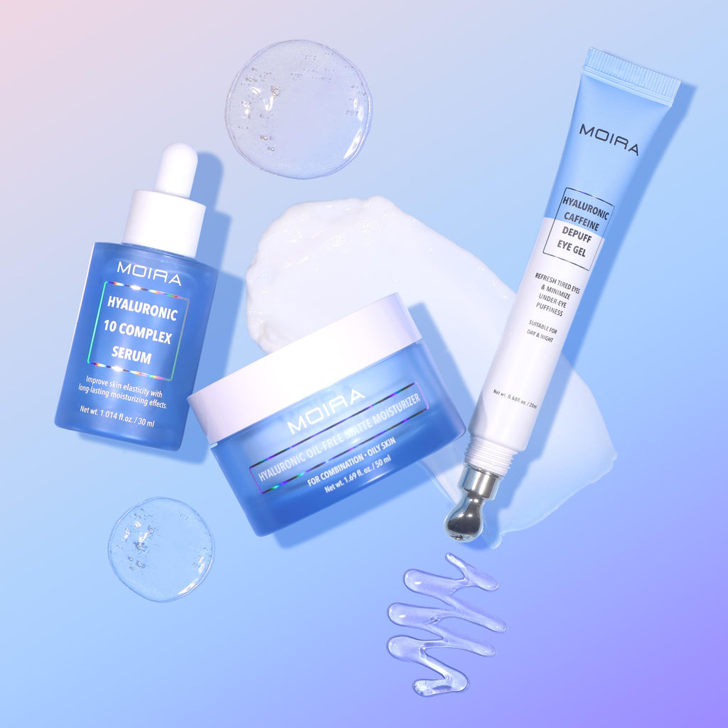 Moira Hyaluronic Caffeine Depuff Eye Gel – Hydration and Refresh for the Eye Area