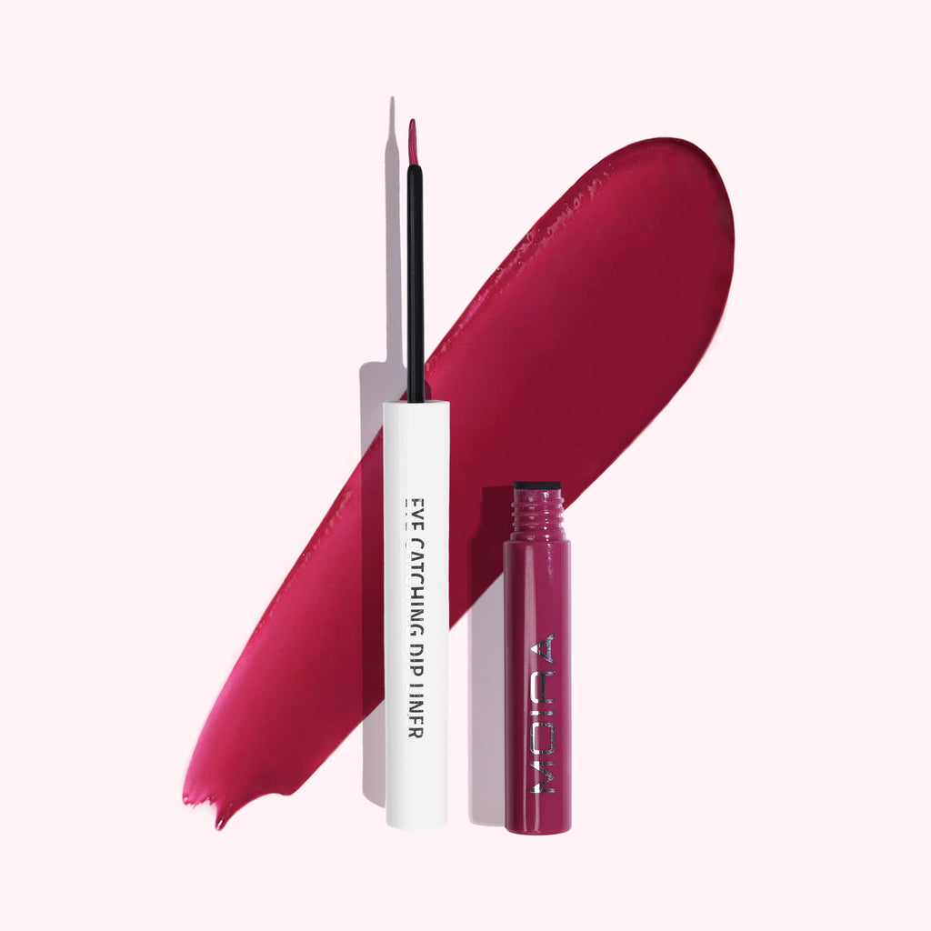 Moira Eye Catching Dip Liner 012 Mulberry – Waterproof, Smudge-Resistant
