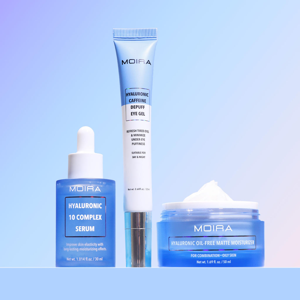 Moira Hyaluronic Caffeine Depuff Eye Gel – Hydration and Refresh for the Eye Area