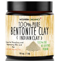 Molivera Organics Premium Bentonite Clay – 1 lb Pure Detoxifying Clay for Face & Hair | USA Made