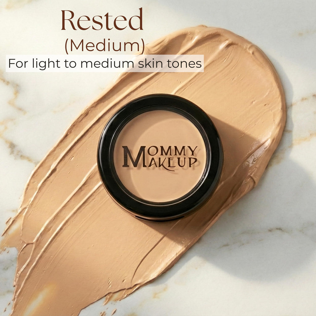 Mommy Makeup Mommy's Little Helper Concealer in Rested (Medium) - Under Eye, Face Coverage & Eyeshadow Base
