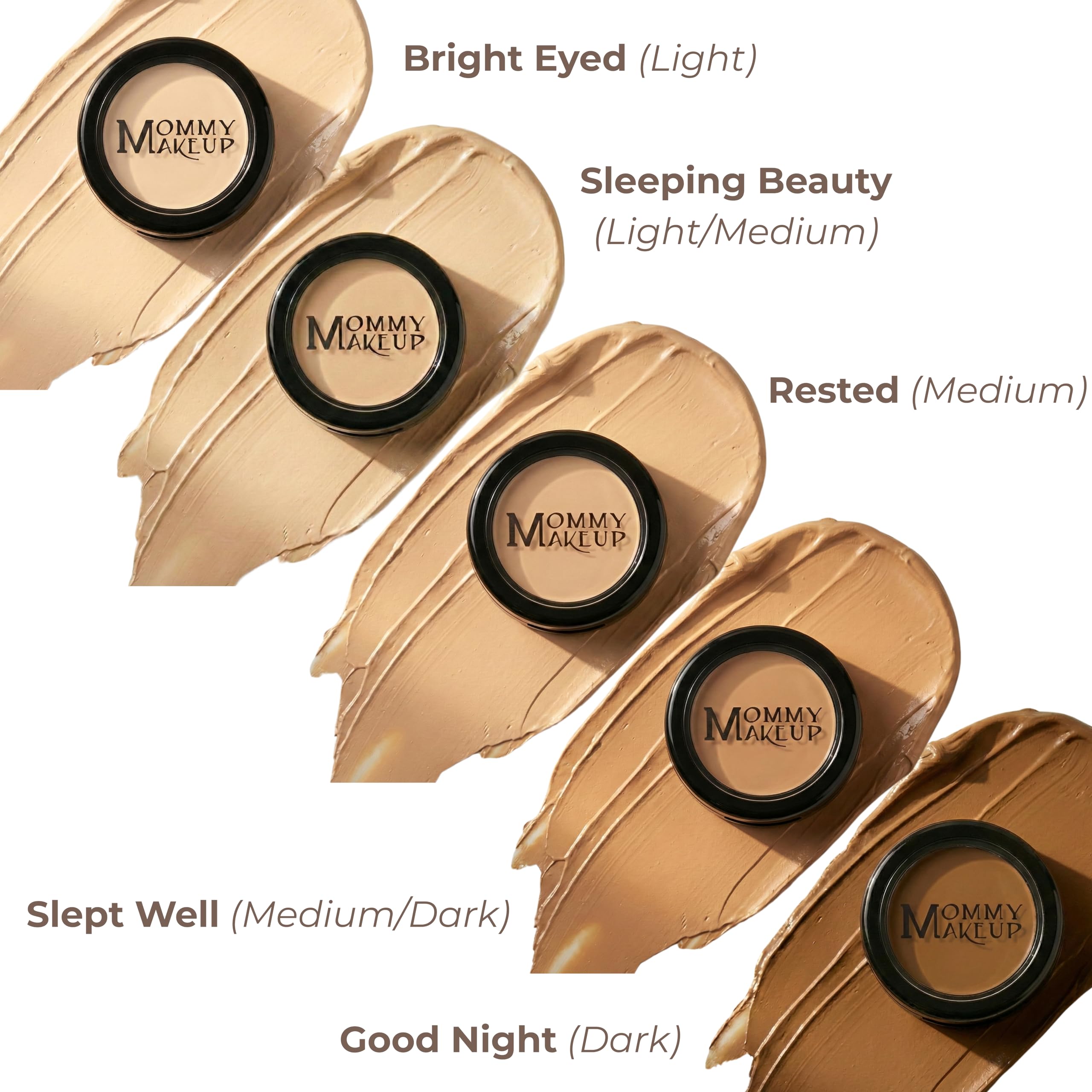 Mommy Makeup Mommy's Little Helper Concealer in Rested (Medium) - Under Eye, Face Coverage & Eyeshadow Base