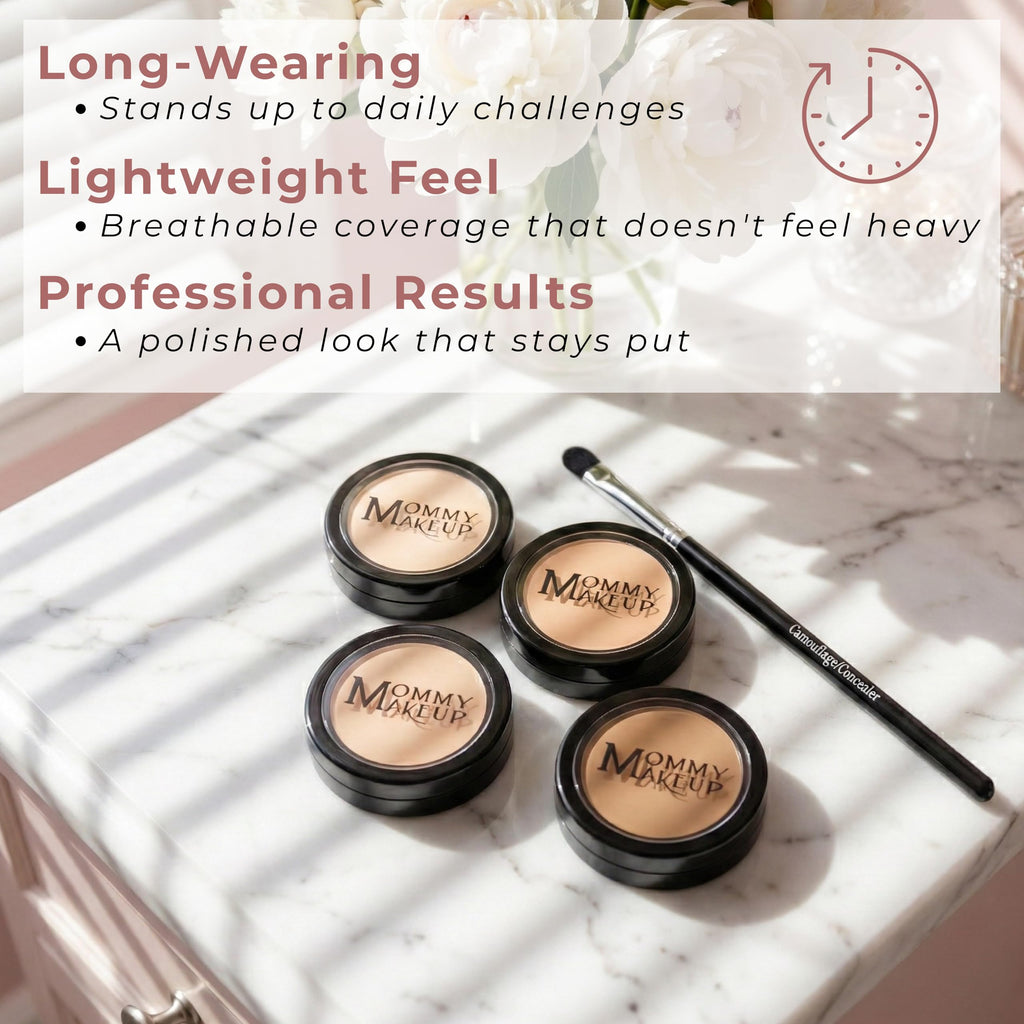 Mommy Makeup Mommy's Little Helper Concealer in Rested (Medium) - Under Eye, Face Coverage & Eyeshadow Base