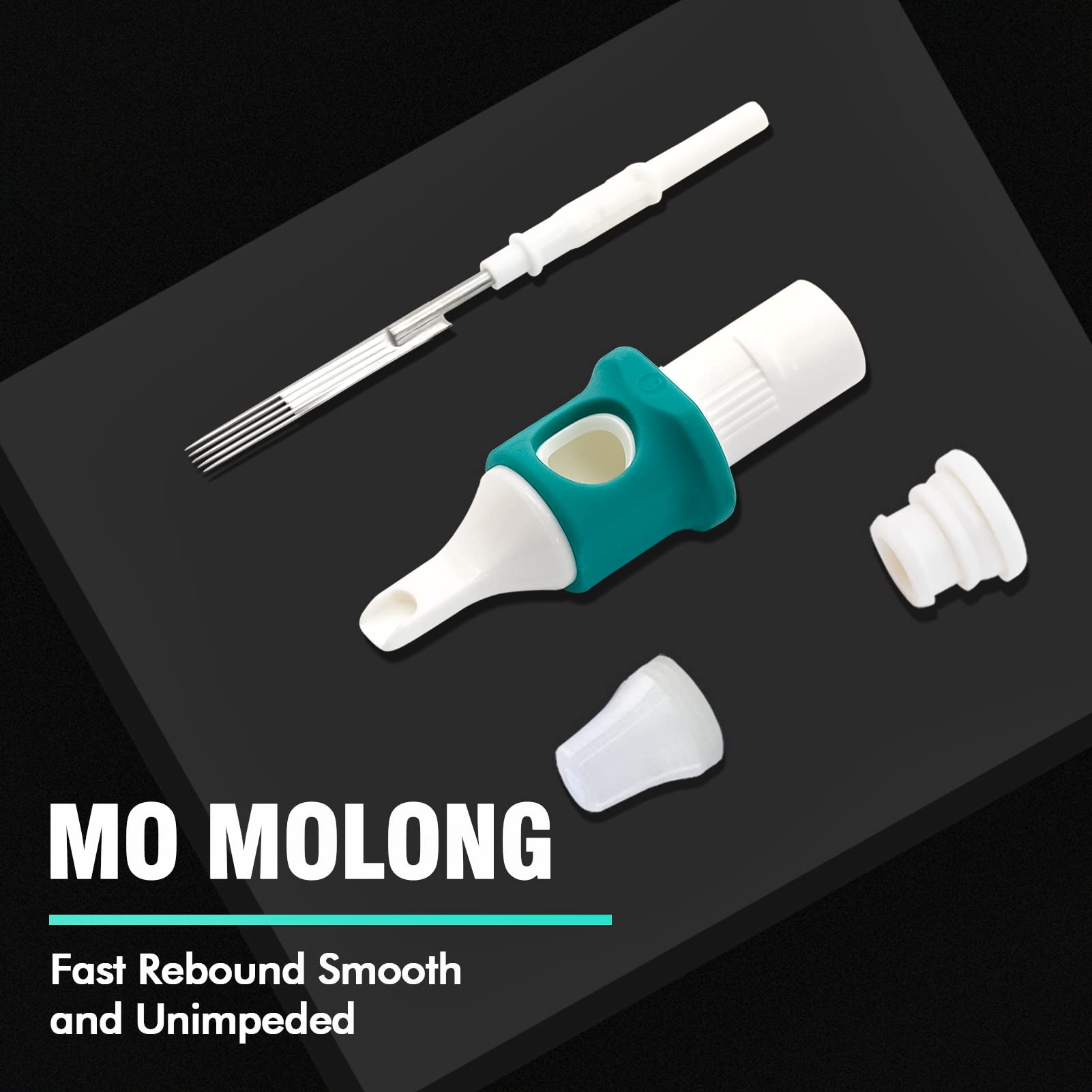 MO MOLONG Tattoo Cartridge Needles 20Pcs – Magnum 11, 0.35mm, Finger Ledge