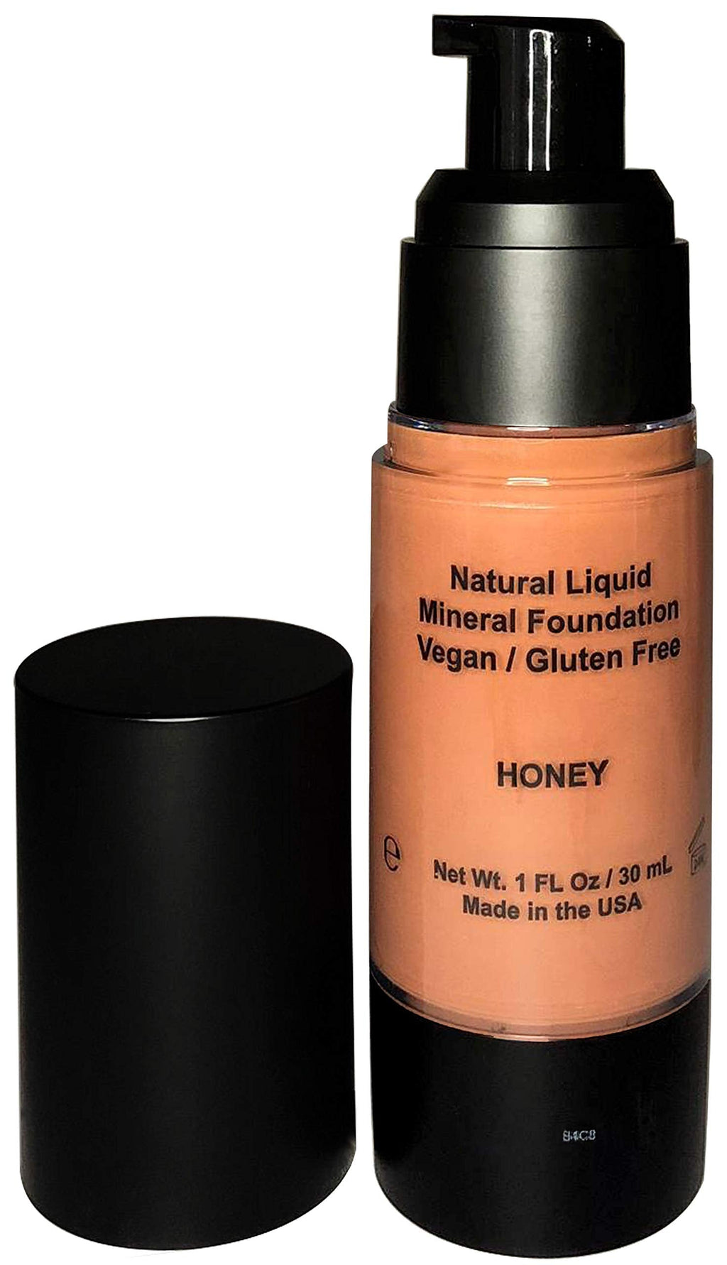 Mom's Secret 100% Natural Liquid Foundation – Aloe-Based, Vegan, Gluten Free, USA Made (Honey)