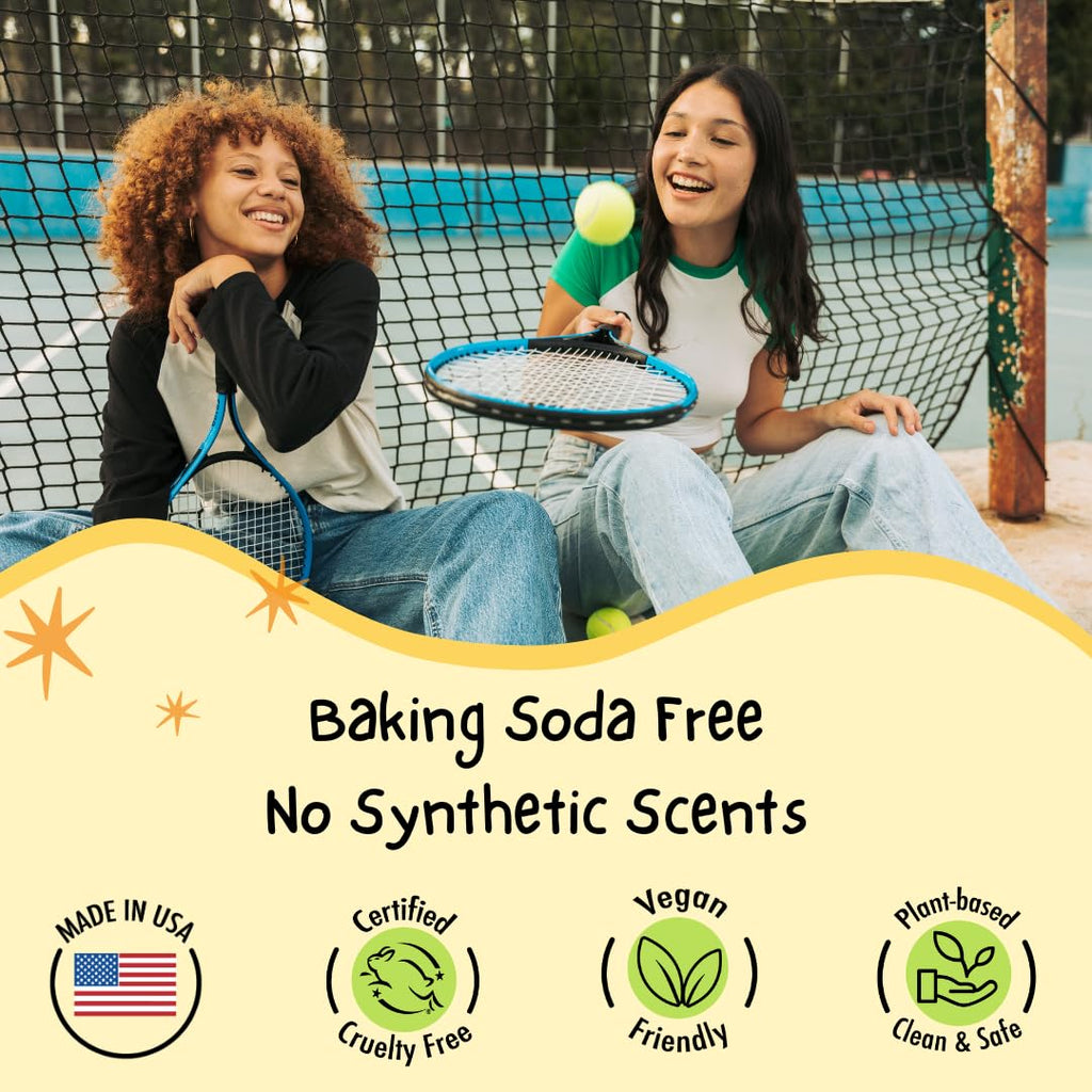 MONA Vanilla Spice Natural Deodorant for Kids – Aluminum-Free, Hypoallergenic, Vegan (1.76 oz)