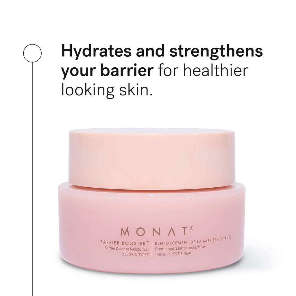 MONAT Barrier Booster Defense Moisturizer – Hydrating Peptide Cream (Ceramides & Squalane) 50 ml