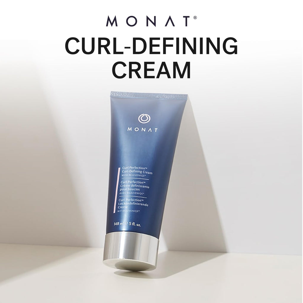 MONAT Curl Perfection Curl-Defining Cream | Frizz Control & Hydration 148 ml
