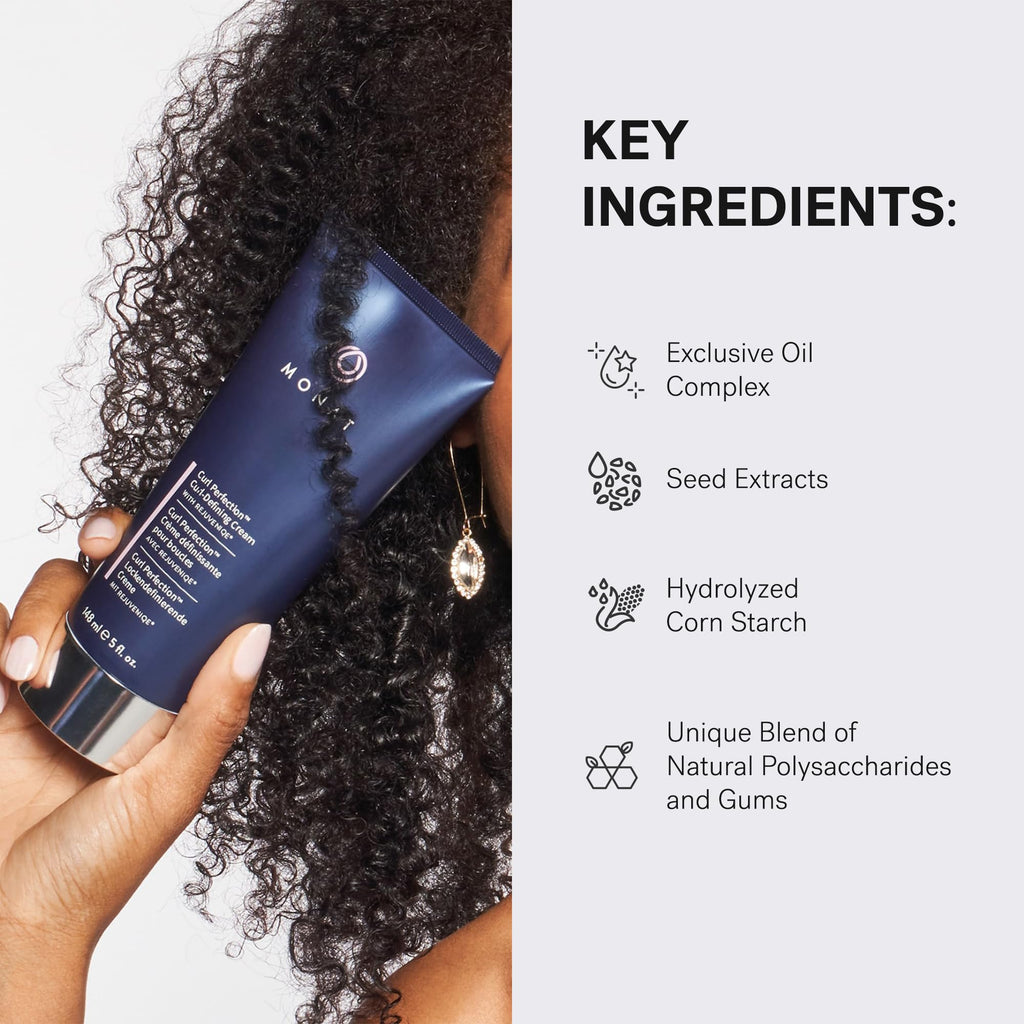 MONAT Curl Perfection Curl-Defining Cream | Frizz Control & Hydration 148 ml