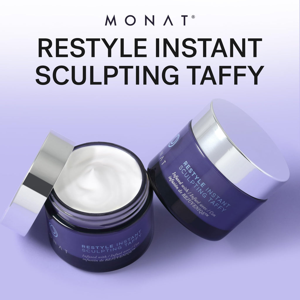 MONAT Restyle Instant Sculpting Taffy – Long-Lasting Hold with Rejuveniqe® (30 ml / 1.7 fl oz)