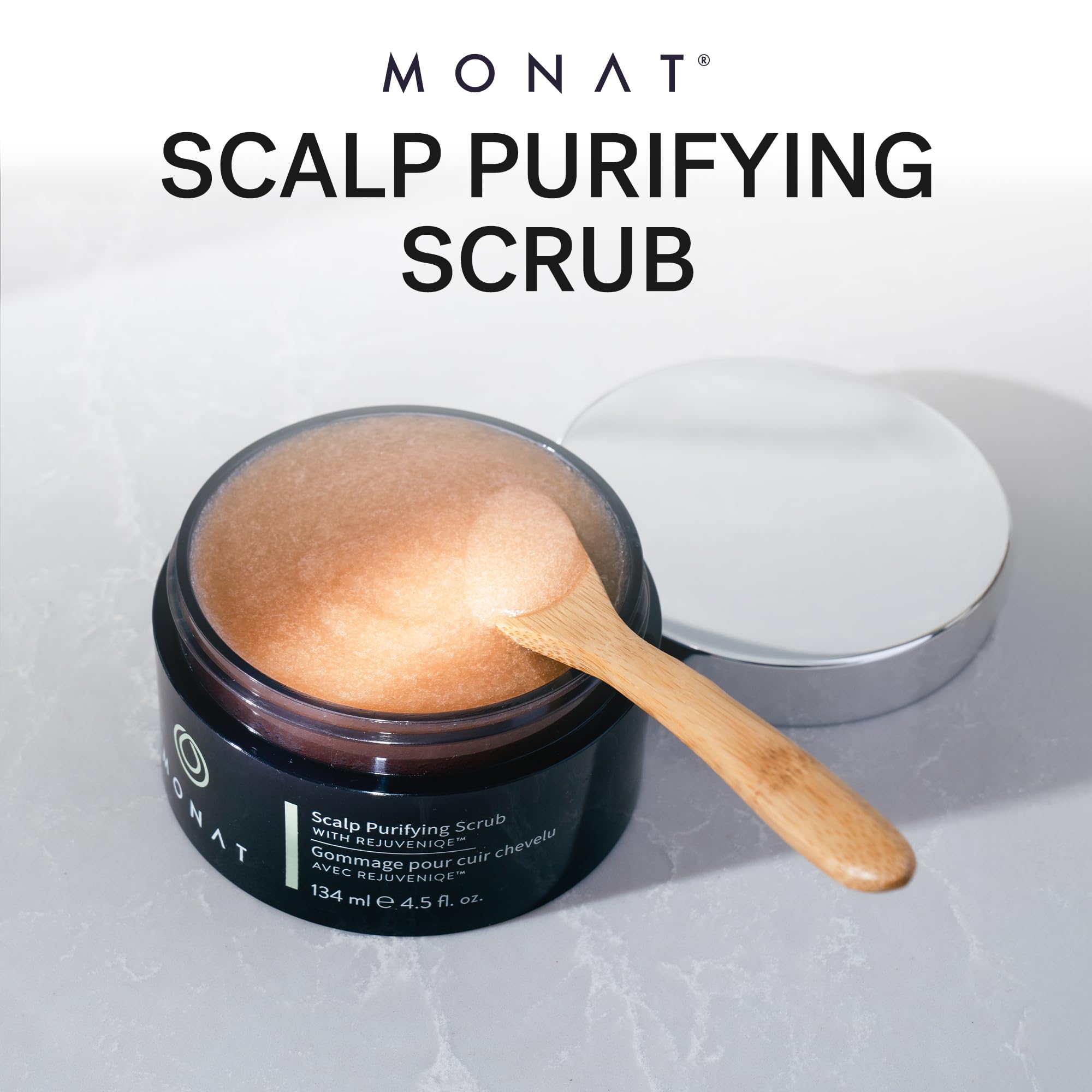 MONAT Scalp Purifying Scrub – Deep Cleanse & Balance with Rejuveniqe (134 ml / 4.5 fl oz)