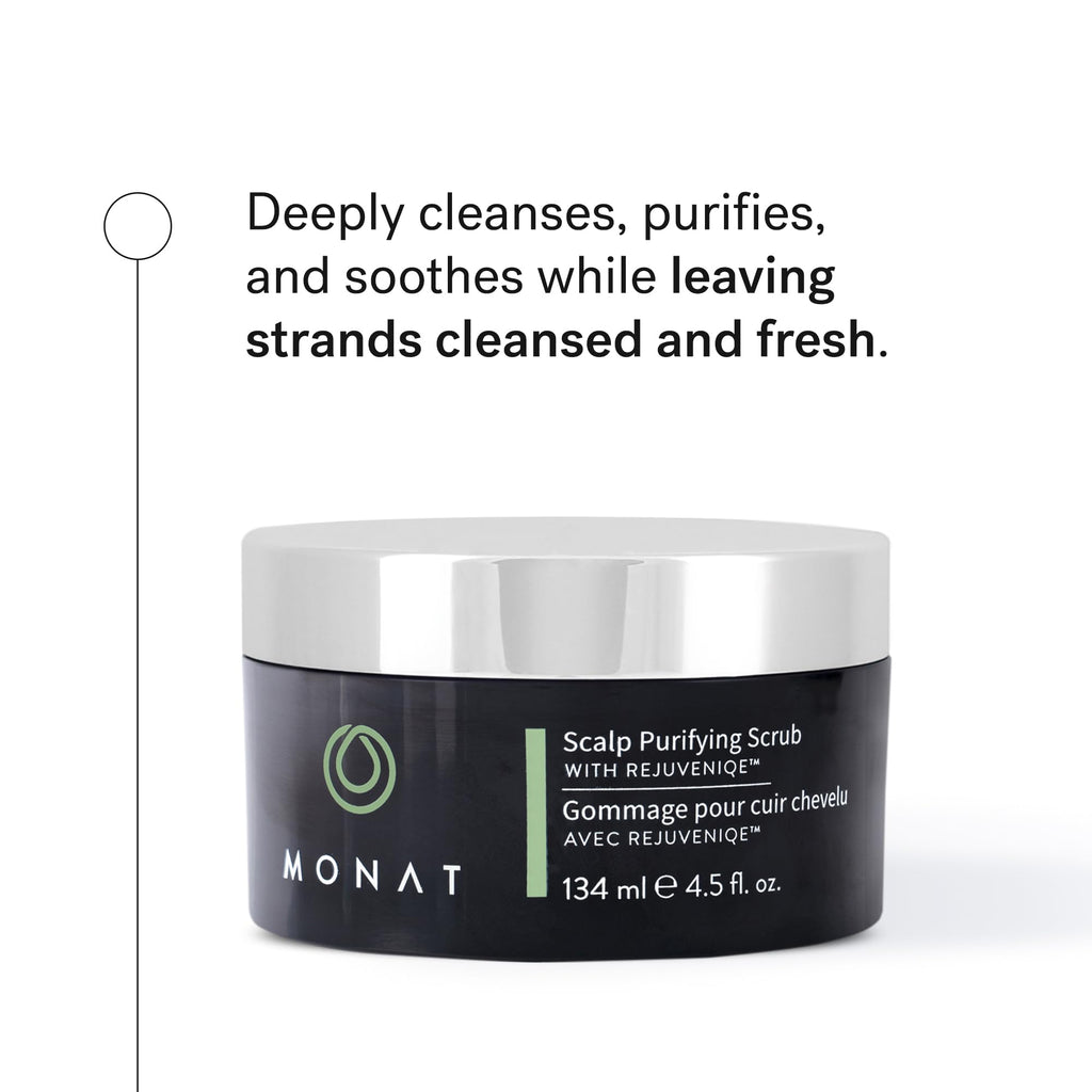 MONAT Scalp Purifying Scrub – Deep Cleanse & Balance with Rejuveniqe (134 ml / 4.5 fl oz)