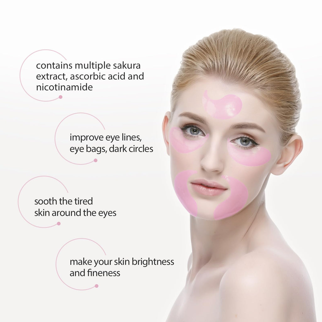 MOND'SUB Under Eye Patches – Hydration, Brightening & Puffiness Relief (20-Minute Treatment)