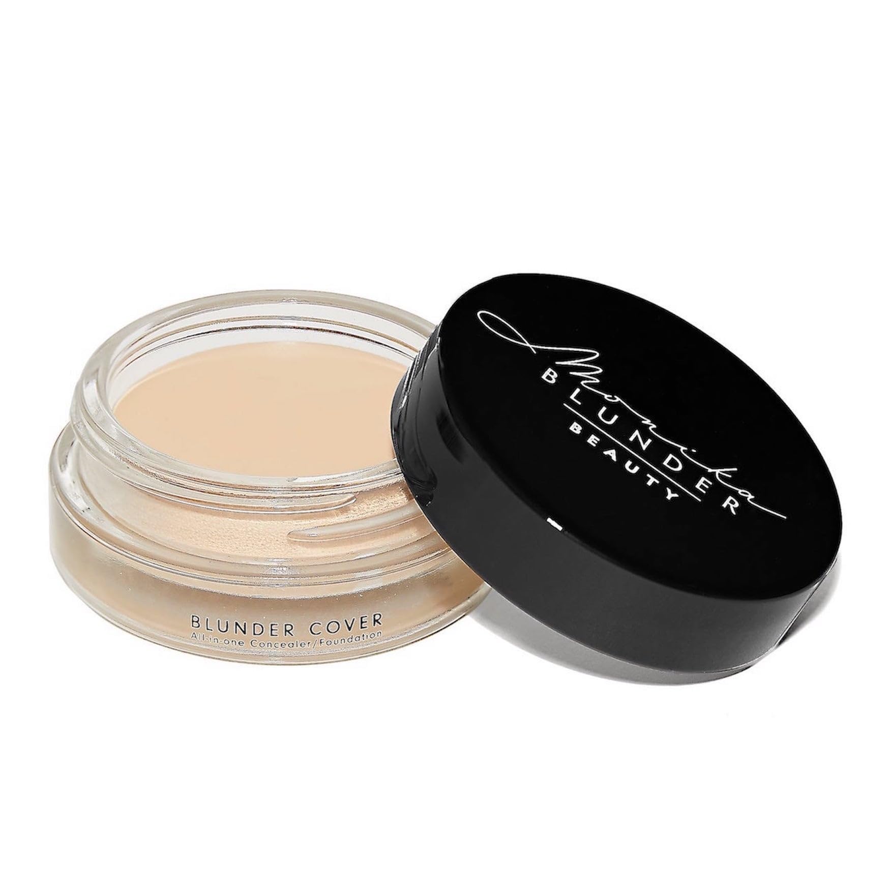 Monika Blunder Beauty Blunder Cover Foundation & Concealer – Shade 1 Eins (Very Fair) – Clean, Cruelty-Free, 0.62 oz
