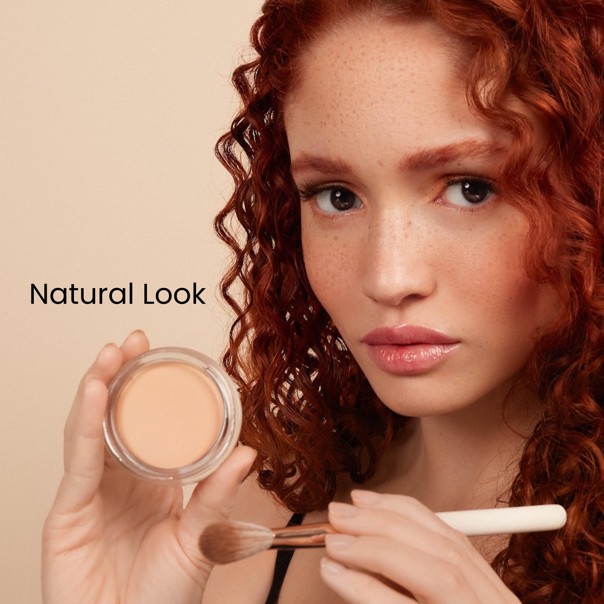 Monika Blunder Beauty Blunder Cover Foundation & Concealer – Shade 2.5 (Light, Warm) – Clean Beauty, Vegan, Cruelty-Free 0.62 oz