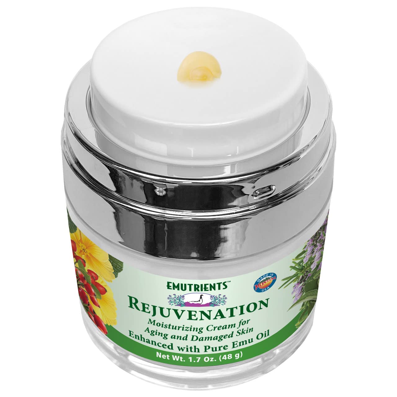 Montana Emu Ranch Rejuvenation Cream 1.7 oz – Pure Emu Oil & Aromatherapy Blend