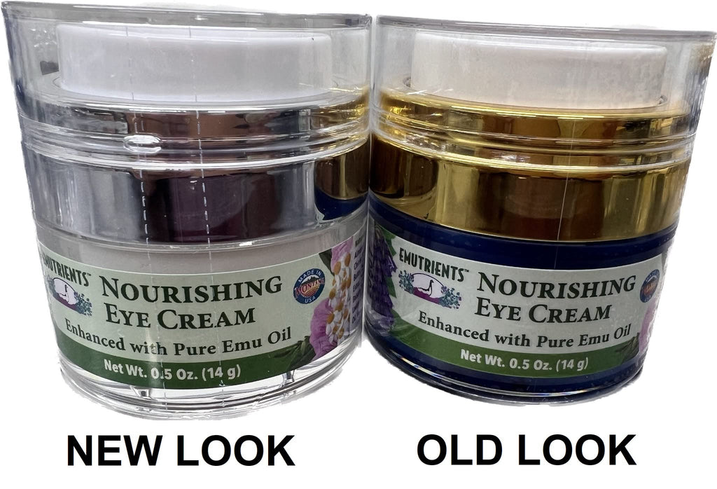 Montana Emu Ranch Nourishing Eye Cream - 0.5 oz with Pure Emu Oil
