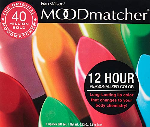 MOODmatcher Original Color-Changing Lipstick – 12 Hour Wear, Moisturizing, Smudge-Proof, Made in USA