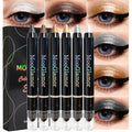 MooGlamor 6 Pcs Eyeshadow Stick Set – Shimmer Retractable Eye Shadow Pens