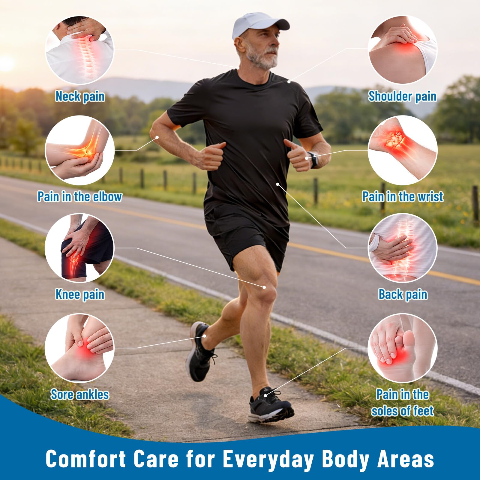 MOOMARTO CapsaCare Neuropathy Relief Cream – 2 Pack, Mint & Lavender, Cooling Comfort