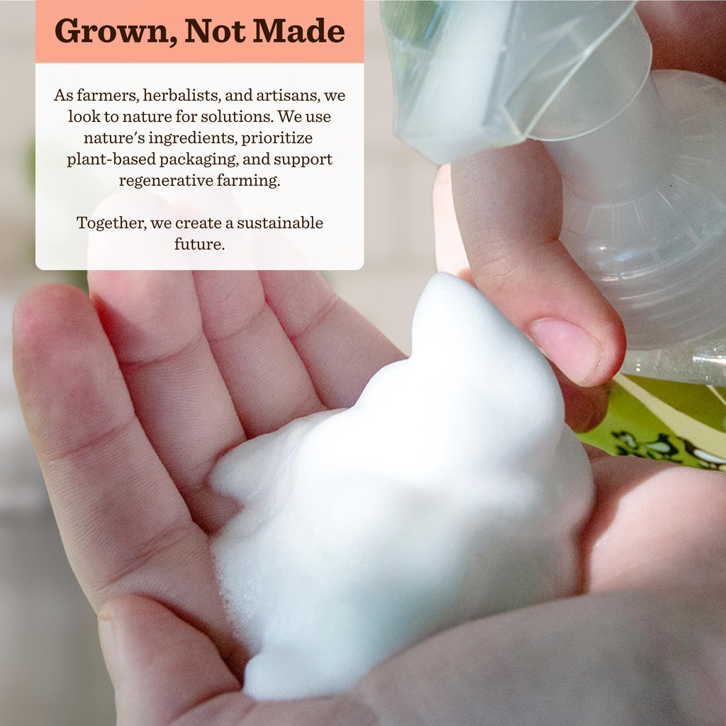Moon Valley Foaming Hand Soap Refill Pouch Three-Pack — Lemon Rosemary, Mint Lavender, Grapefruit | Vegan & Non-GMO