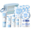 MOONGAZE Milk Skincare Set 11-in-1 for Kids & Teens – Gentle Hydration Kit