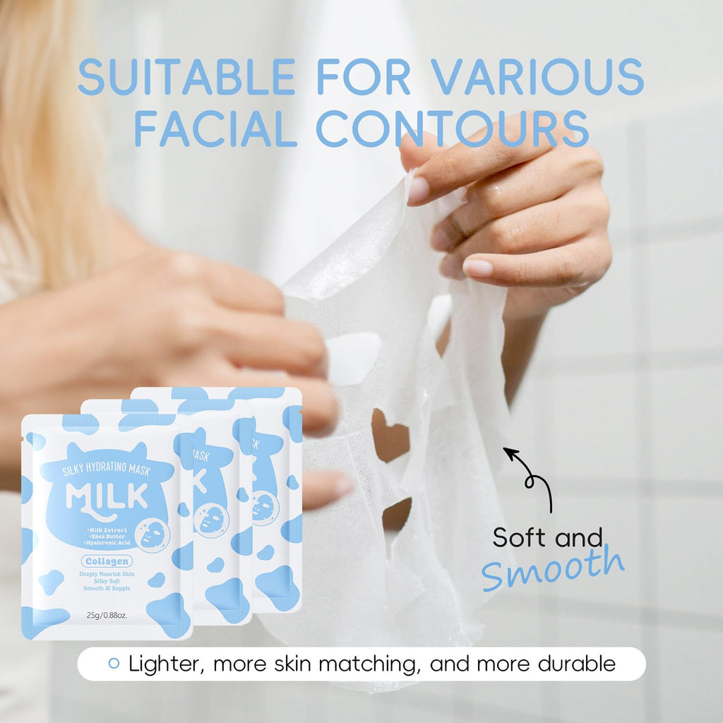 MOONGAZE Milk Skincare Set 11-in-1 for Kids & Teens – Gentle Hydration Kit